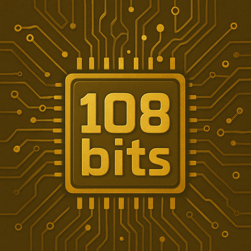108 bits logo